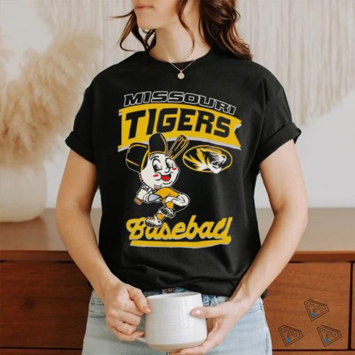 Mizzou Tigers Baseball Head Player Tiger shirt