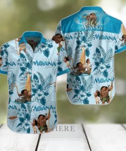 Moana Hawaiian Shirt Style Gift For Men And Women