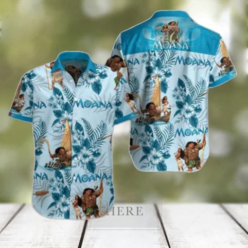 Moana Hawaiian Shirt Style Gift For Men And Women