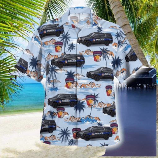 Montgomery Texas City of Montgomery Police Department Hawaiian Shirt