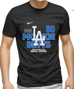 Mookie Betts Los Angeles Dodgers MLB World Tour Seoul Series 2024 shirt