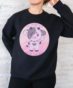 Moon No Spoons Left Only Knives Cow t shirt