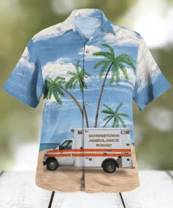 Morristown New Jersey Morristown Ambulance Squad Hawaiian Shirt