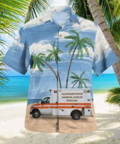 Morristown New Jersey Morristown Ambulance Squad Hawaiian Shirt