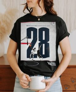 Most Regular Season Wins In Program History Uconn Men’s Basketball 28 T shirt