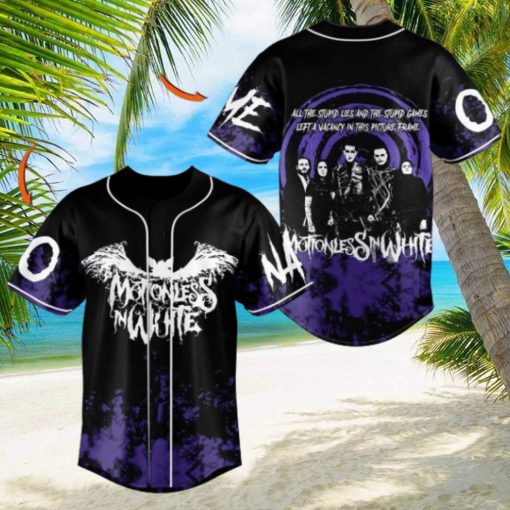 Motionless in White Masterpiece Custom Baseball Jersey