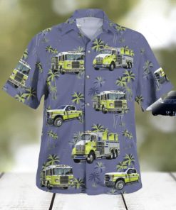 Mount Gilead Fire Department Mount Gilead Ohio Hawaiian Shirt
