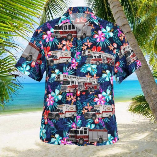 Mount Prospect Illinois Mount Prospect Fire Department Station 13 – Headquarters Hawaiian Shirt