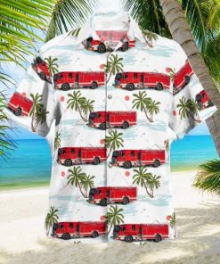 Mountain Iron Minnesota Mountain Iron Fire Department Hawaiian Shirt