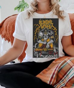 Municipal Waste May 19th 2024 Thunderbird Music Hall Pittsburgh PA Poster t shirt