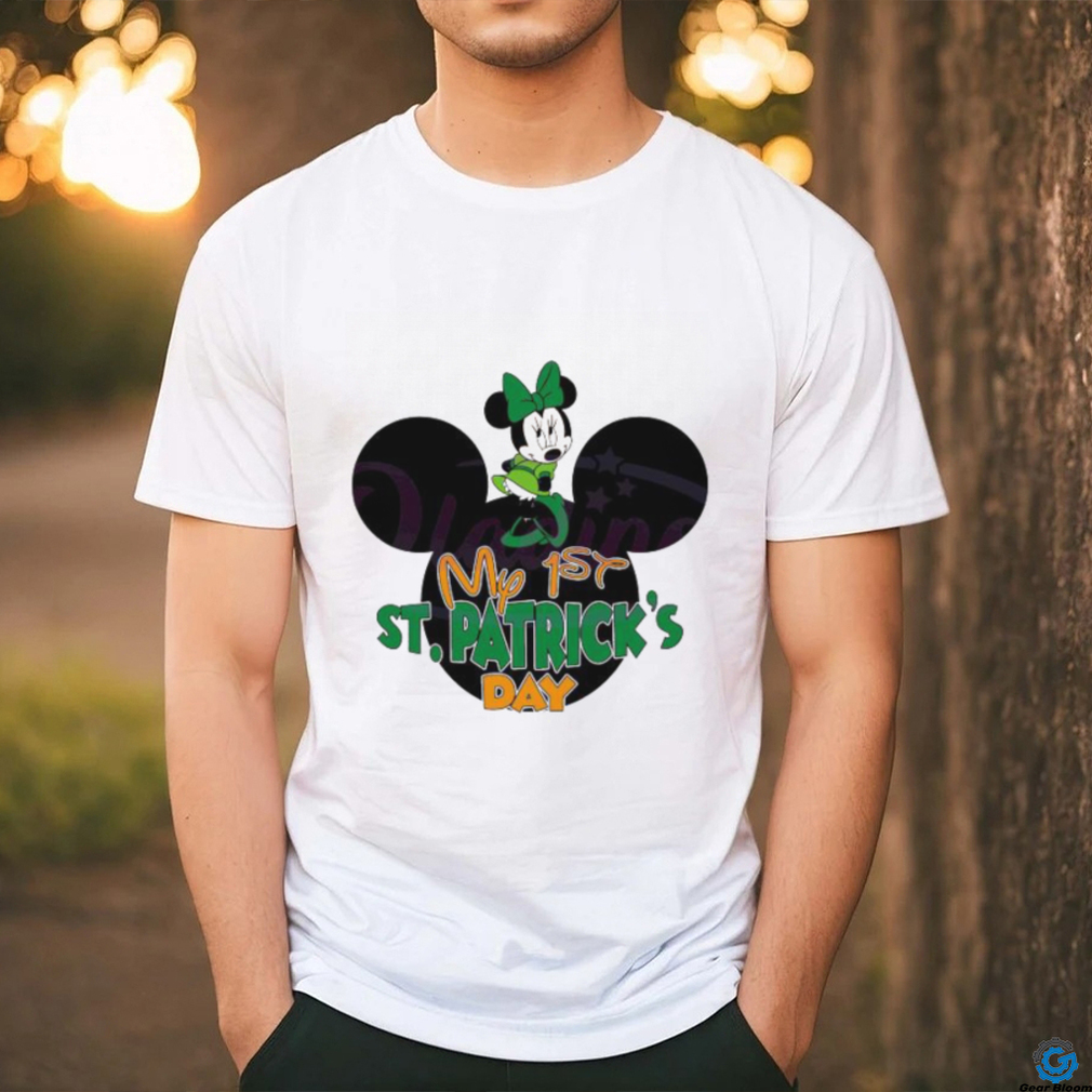 My 1st St Patricks Day Minnie Mouse Shirt My 1st St Patricks Day Minnie Mouse Shirt