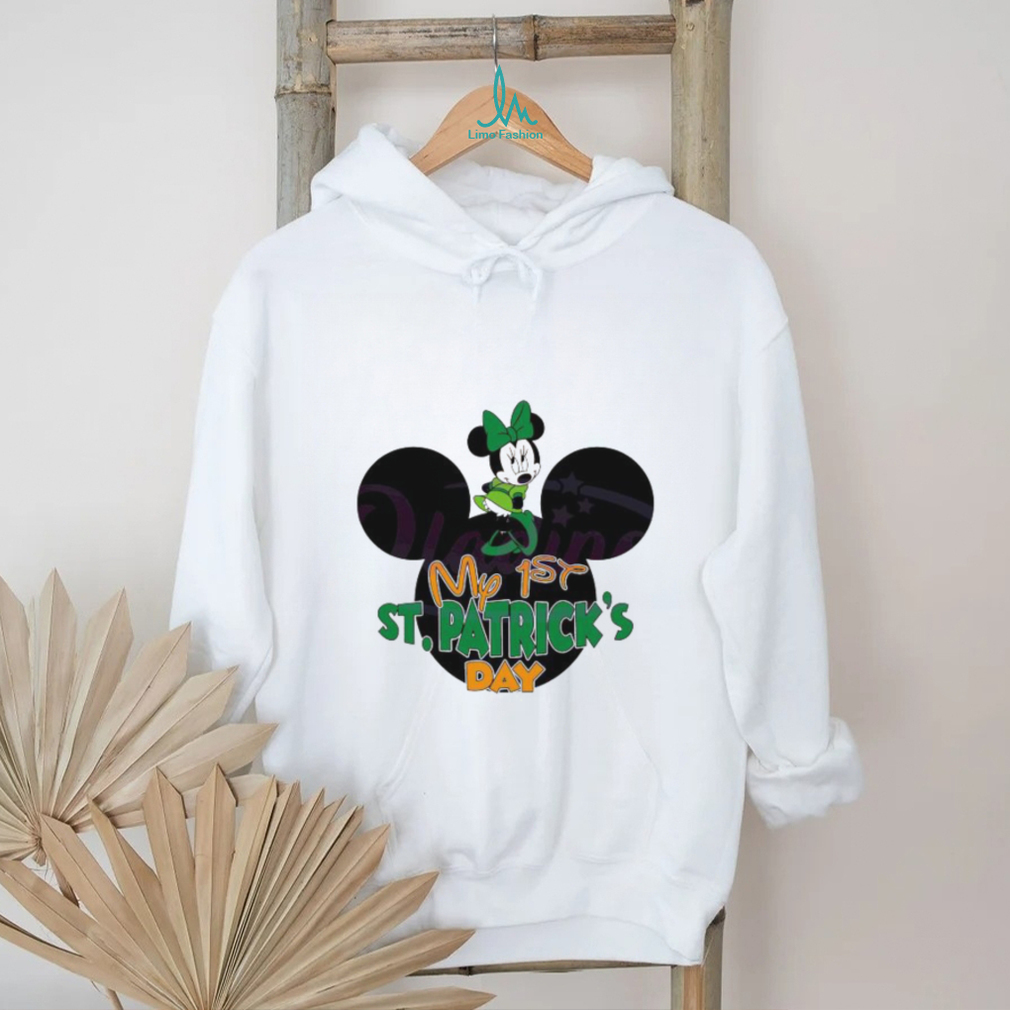 My 1st St Patricks Day Minnie Mouse Shirt My 1st St Patricks Day Minnie Mouse Shirt