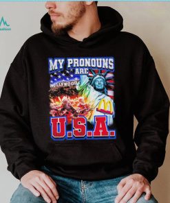 My Pronouns Are U.S.A Trump shirt
