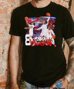 Mylik Wilson 8 Houston Cougars basketball graphic shirt