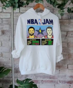 NBA Jam Stephen Curry and Luka Doncic shirt