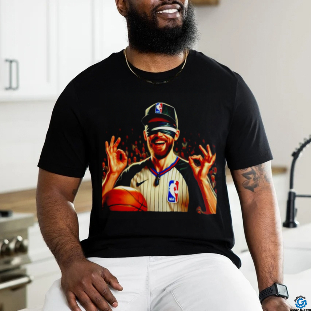 NBA Referee player poster shirt NBA Referee player poster shirt