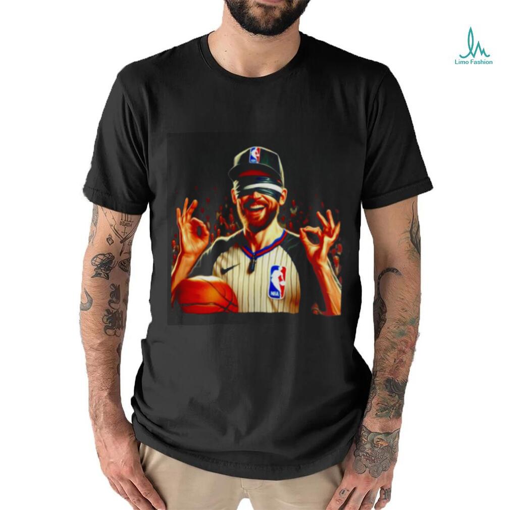 NBA Referee player poster shirt NBA Referee player poster shirt