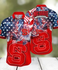 NC State Wolfpack NCAA3 Flower Hawaii Shirt And Tshirt For Fans, Summer Football Shirts NA49879