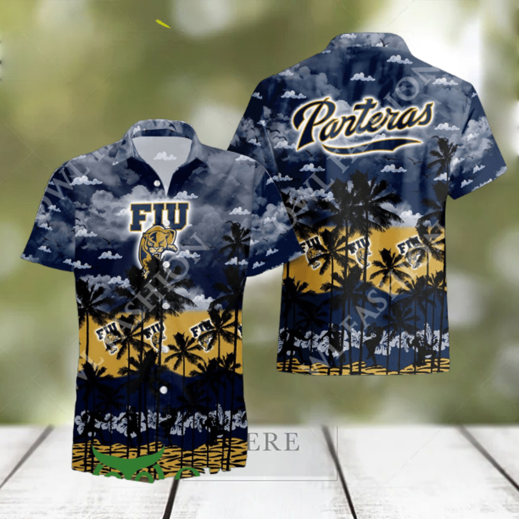 NCAA New Design FIU Panthers Limited Version Hawaiian Shirt NCAA New Design FIU Panthers Limited Version Hawaiian Shirt