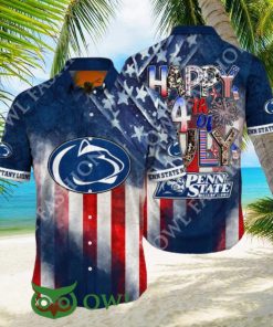 NCAA1 Penn State Nittany Lions Independence Day Holidays Hawaiian Shirt 2024