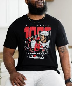NHL Honor T J Oshie 1000 Games Played For Washington Capitals TJ1k Shirt