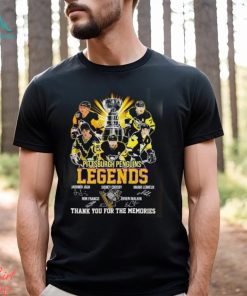 NHL Pittsburgh Penguins Legends Thank You For The Memories Signatures Mug Custom Name Shirt