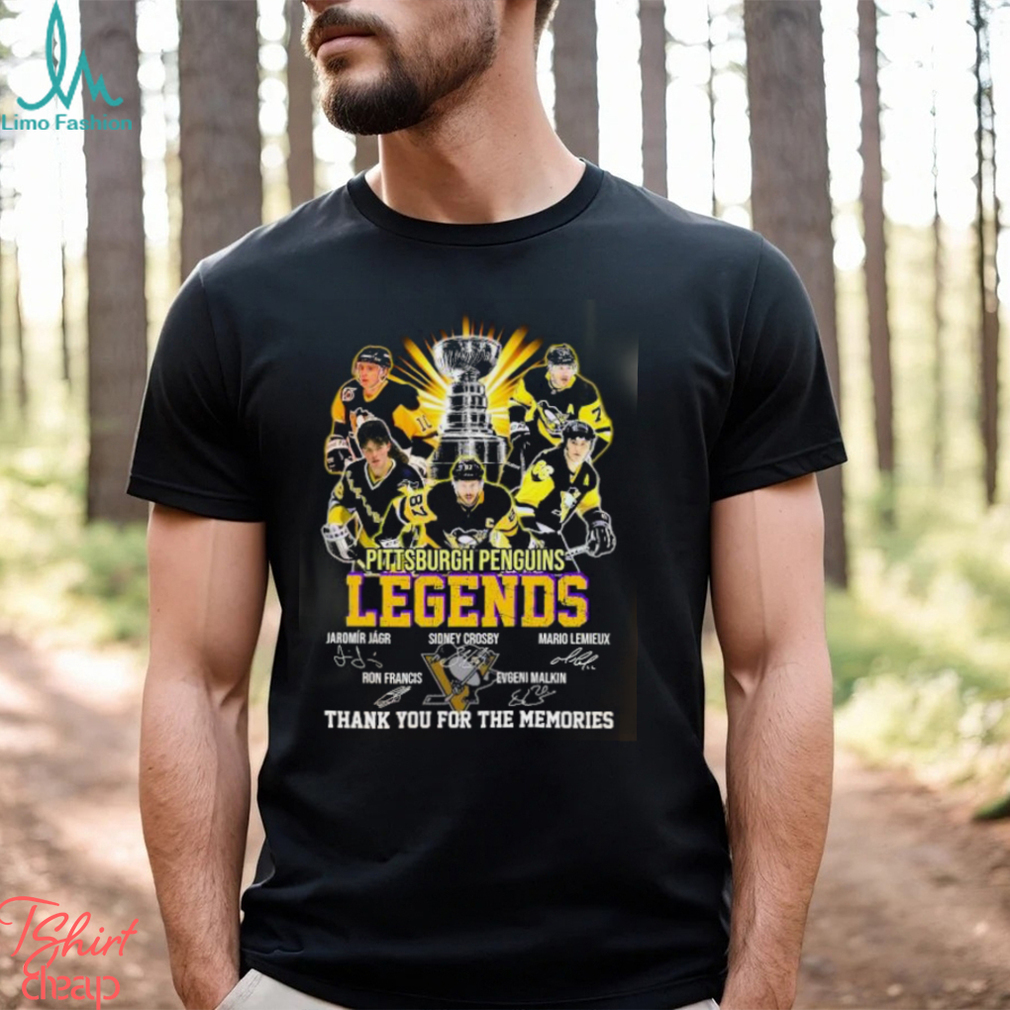 NHL Pittsburgh Penguins Legends Thank You For The Memories Signatures Mug Custom Name Shirt NHL Pittsburgh Penguins Legends Thank You For The Memories Signatures Mug Custom Name Shirt