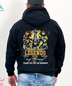 NHL Pittsburgh Penguins Legends Thank You For The Memories Signatures Mug Custom Name Shirt