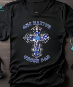 NHL Toronto Maple Leafs One Nation Under God Signatures Shirt