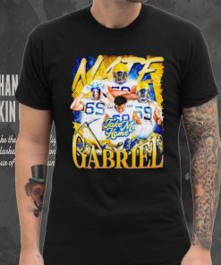 Nate Gabriel West Virginia Mountaineers vintage shirt