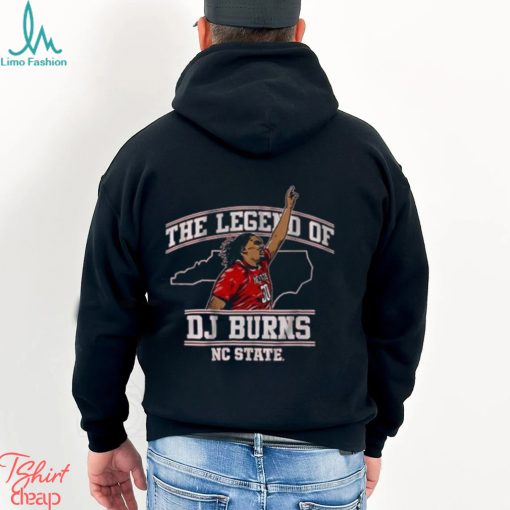 Nc State Basketball The Legend Of Dj Burns Shirt