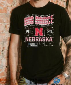 Nebraska Huskers The Big Dance NCAA Division Men’s Basketball Championship 2024 Shirt