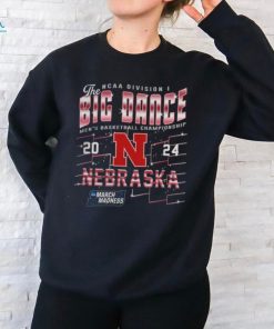 Nebraska Mbb 2024 Ncaa Tournament Streetwear March Madness Shirt