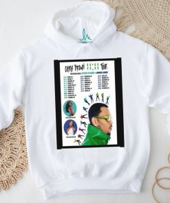 New Chris Brown 1111 Tour 2024 Poster Shirt