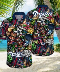 New England Patriots NFL Flower Hawaii Shirt And Tshirt For Fans