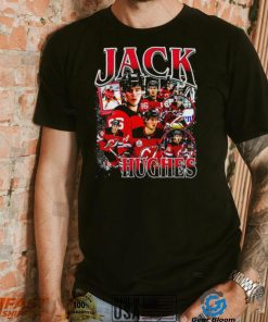 New Jersey Devils Jack Hughes professional ice hockey player honors shirt