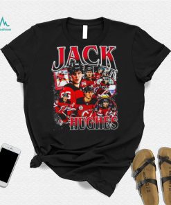 New Jersey Devils Jack Hughes professional ice hockey player honors shirt