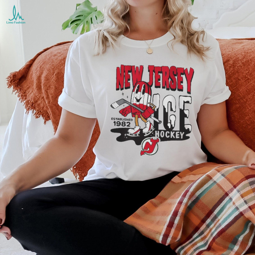 New Jersey Devils Mitchell & Ness Youth Popsicle T Shirt New Jersey Devils Mitchell & Ness Youth Popsicle T Shirt