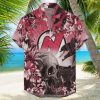 Beach Shirt Miami Dolphins Tropical 3D Hawaiian Shirt Big Fans Gift