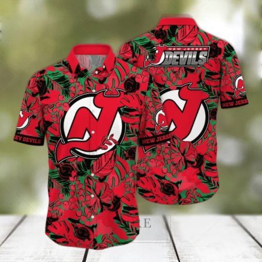 New Jersey Devils NHL Hawaiian Shirt