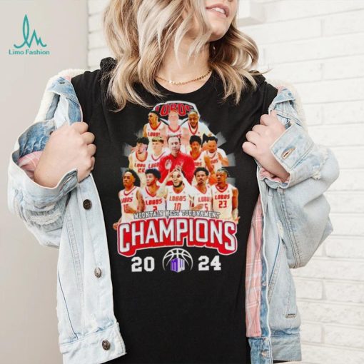 New Mexico Lobos Mountain West Tournament Champions 2024 shirt