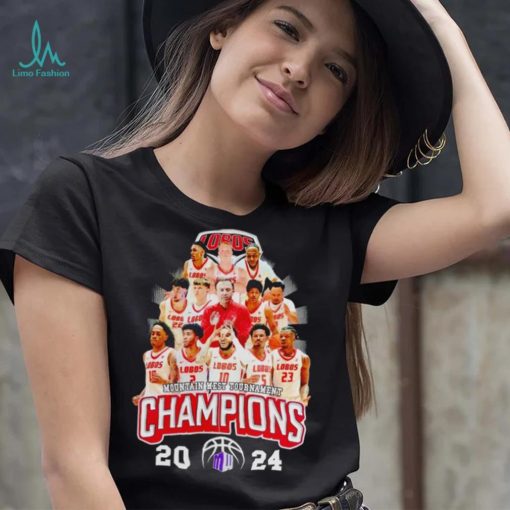New Mexico Lobos Mountain West Tournament Champions 2024 shirt