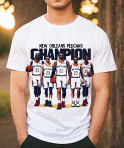 New Orleans Pelicans champion basketball cartoon shirt