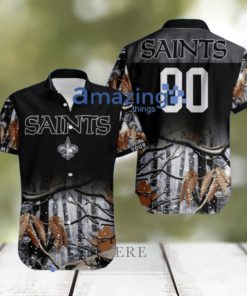 New Orleans Saints NFL Team Deer Hunting Pattern Hawaiian Shirt Trending Summer Aloha Best Gift Fans