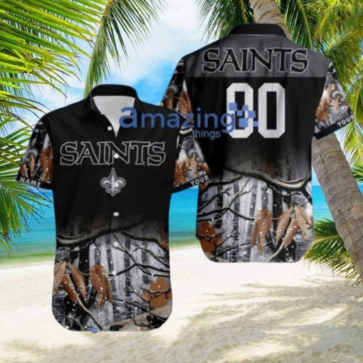 New Orleans Saints NFL Team Deer Hunting Pattern Hawaiian Shirt Trending Summer Aloha Best Gift Fans