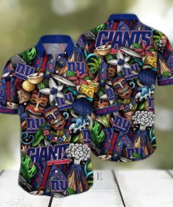 New York Giants NFL Flower Hawaii Shirt And Tshirt For Fans