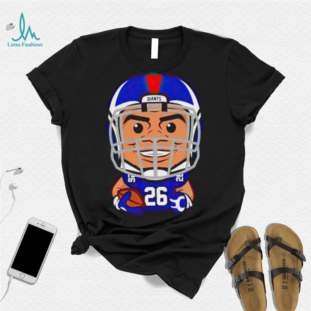 New York Giants Saquon Barkley Chibi Football shirt New York Giants Saquon Barkley Chibi Football shirt