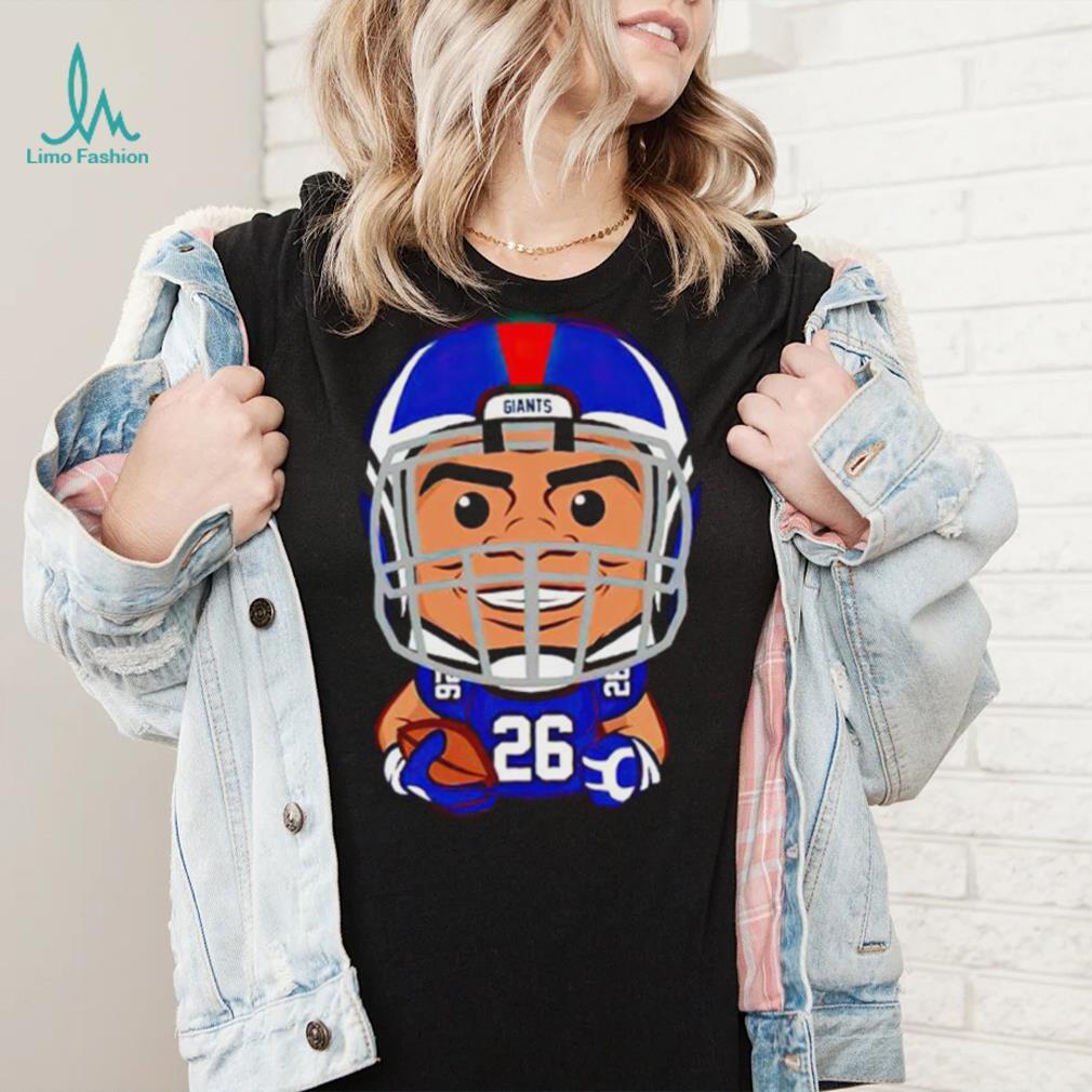 New York Giants Saquon Barkley Chibi Football shirt New York Giants Saquon Barkley Chibi Football shirt