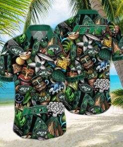 New York Jets NFL Flower Hawaii Shirt And Tshirt For Fans