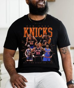 New York Knicks All Time Starting Five shirt
